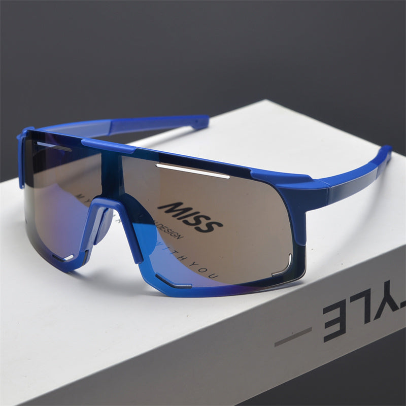 Oversized Shield Sports Sunglasses