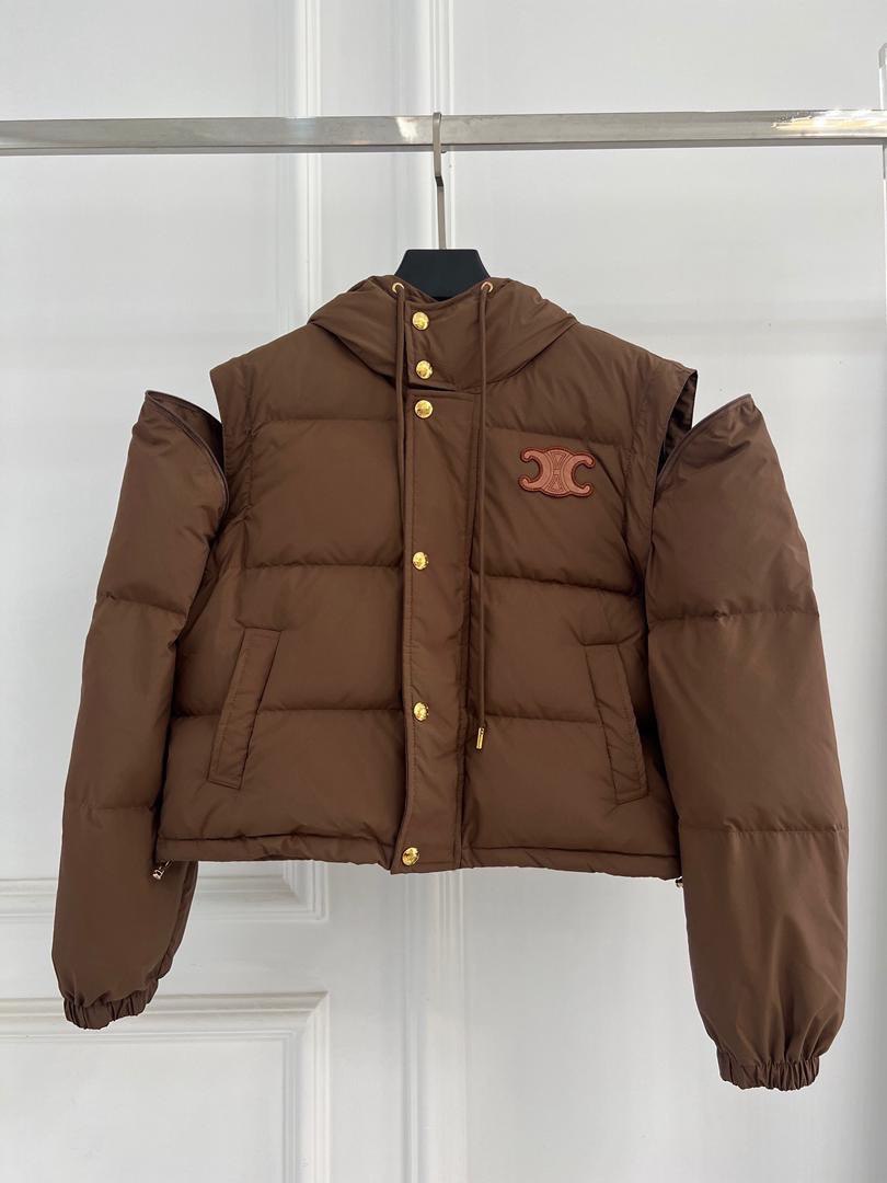 Brown Puffer Jacket