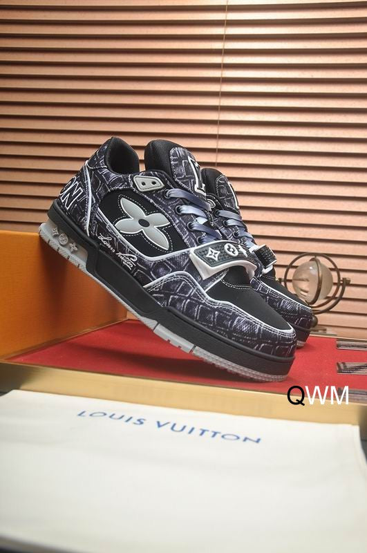 Denim Low-Top Sneakers