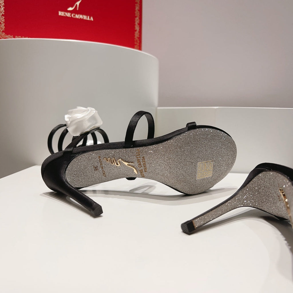 Floriane Flower Heels