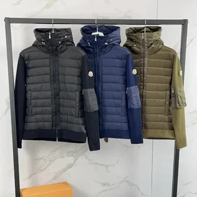 Hybrid Knit Down Hoodie